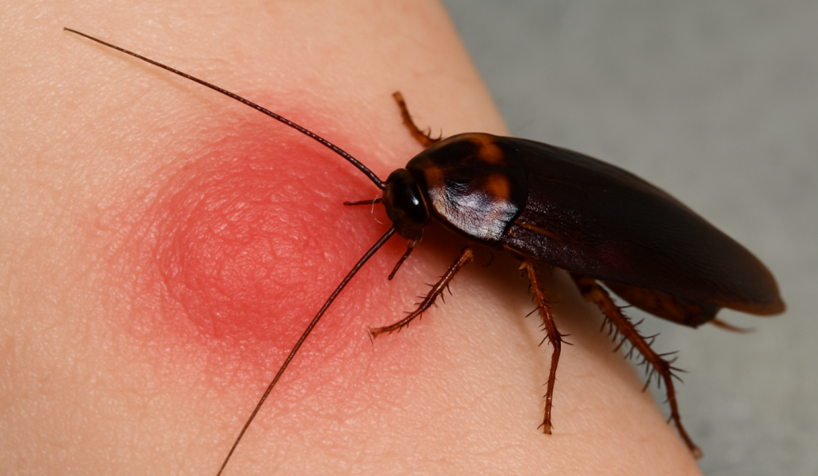 Mordida de barata: um perigo real e subestimado