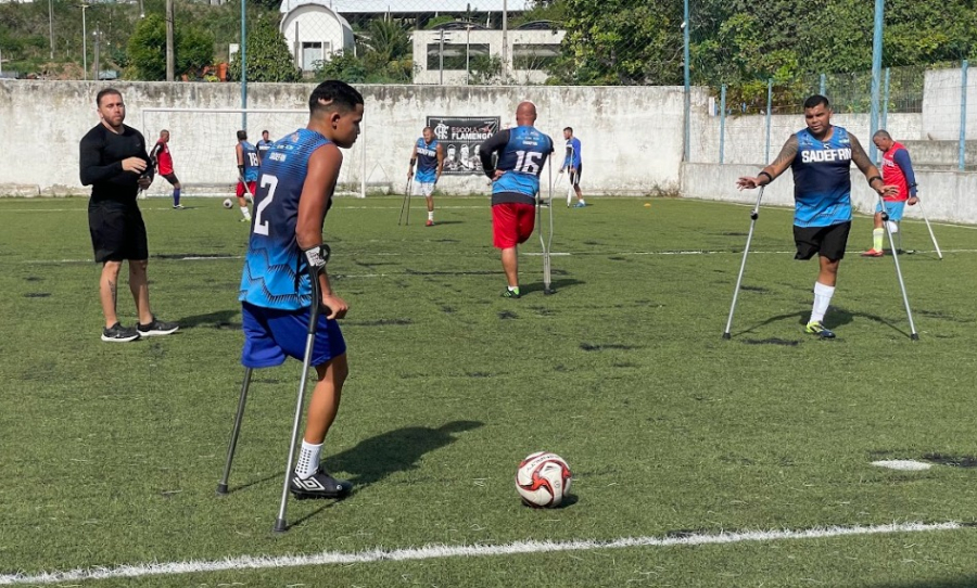 Sadef abre seleção para futebol amputado